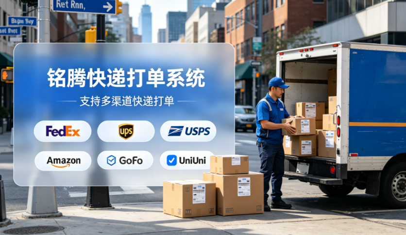 铭腾快递打单系统 铭腾快递打单系统